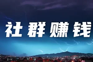 20节社群赚钱全攻略【完结】——从0到1打造高盈利社群运营体系
