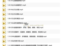 MySQL数据库入门到进阶实战教程