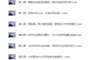 高质量男性社交手册：认识女生的艺术与实战技巧
