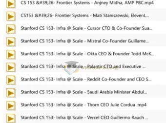 Stanford Frontier Systems 斯坦福前沿系统课程实录：AI基础设施与科技巨头实战分享