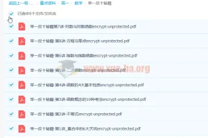 高一数学举一反十秘籍：8讲PDF精讲，吃透函数与不等式核心题型