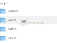 英文口语启蒙精讲动画合集 全315篇分级学习