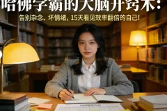 哈佛学霸心智训练课：15天告别杂念与坏情绪，重塑高效大脑