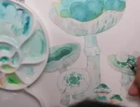小可鲁贝洛斯水彩第14期课：14节系统课程带你掌握水彩绘画核心技法