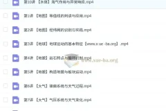 林萧高中地理2026高二一轮暑假班：系统构建自然地理核心框架