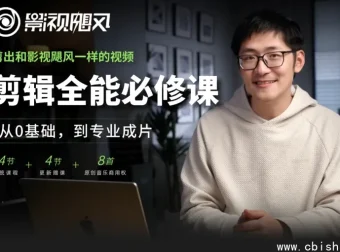 剪辑全能必修课：从0基础到专业成片 视频剪辑全流程教学资源下载