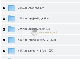 黑马博学谷企业级微信小程序开发实战：从项目搭建到性能重构全流程精讲