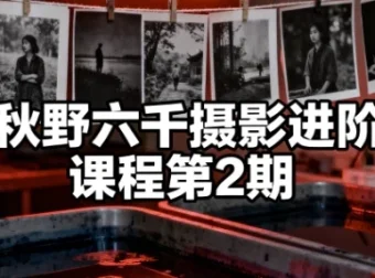 秋野六千摄影进阶课程第2期 系统提升拍摄与后期修图实战能力