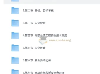 建筑安全员全套生产资料，安全规程+检查评分+组织设计一应俱全
