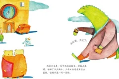 儿童数学启蒙绘本《教你认识时分秒》恐龙医生时间认知故事PPT课件
