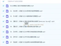 2026高三语文二轮寒假班 金亦珊主讲 高考冲刺专项突破
