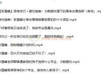 2024张雪峰高考志愿填报全套资料包（视频+音频+电子书）