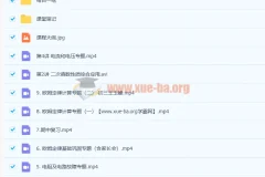 王玉峰初三物理秋季尖端班16讲全收录 含课堂笔记与每日一练