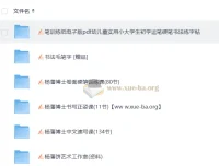 杨藩博士硬笔书法精品课合集：从正姿到速写的系统练字方案