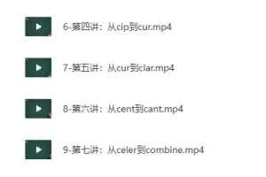 B站王无术考研英语词汇课：10小时吃透990个核心母词
