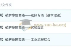 冯琳琳2025高三高考化学密训班 破解命题套路专项突破