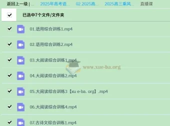 2025高三高考语文 乘风语文全年全程班 一轮二轮暑假秋季寒假春季全阶段