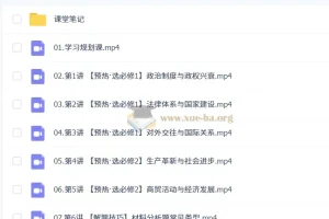 2027高中高二历史 刘莹莹 暑假班 预习选必修+解题技巧全攻略