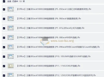 王佩丰Excel 1800分钟视频教程：从入门到进阶的系统化实战指南