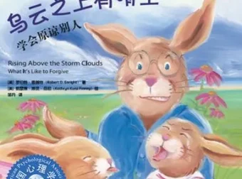 儿童情绪管理绘本《乌云之上有晴空》PPT课件 原谅与成长主题故事