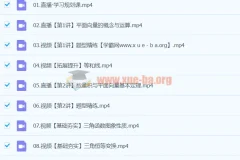 2024高一数学寒假提升 刘天麒A+班同步讲义与精讲视频