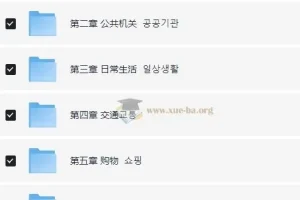 韩语中级入门精讲班：十大生活场景实战教学，突破口语瓶颈