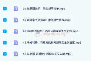 蒋勋西方美术史52集完整版：从希腊到当代的艺术漫游
