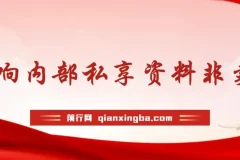 群响流量黄宝书25-29期合集，内部私享运营实战资料