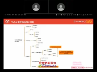 TikTok零粉带货实战课：从账号搭建到选品变现全流程