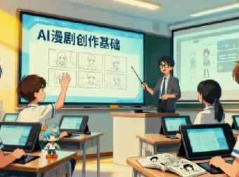 周老师AI漫剧创作全流程实战课：从零基础到爆款变现