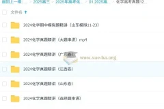 高中化学 2025高三高考化学 政哥李政 高考真题12小时精讲班