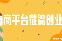 电商平台日截流200+付费创业粉，月变现六位数实操课程全拆解