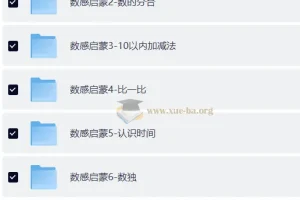 数感启蒙资源合集 幼儿数学思维训练全套练习