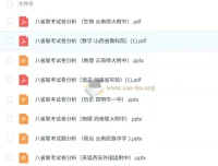 2025年八省联考试题分析大全套 九科名师解析