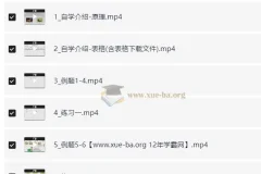 小学数学自学能力训练课 计算篇 糕团课堂 全两期
