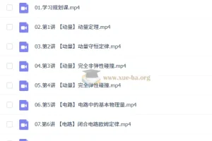 2027高中高二物理 俞伯勋 暑假班 动量电路磁场精讲