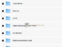 瓶盖老师初中语文全套课程合集 23.3GB