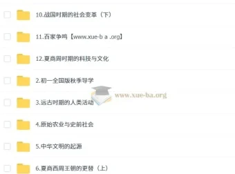 都运欢 初一历史 2025-2026秋上·全国版·A+ 课程资源