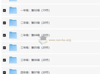 学而思秘籍小蓝盒 小学数学思维培养1-12级全套资源