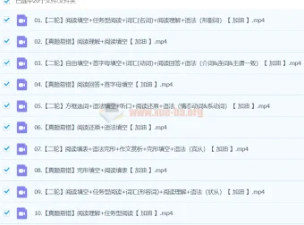 2023春下初三英语S+班 毕春艳 二轮复习课程资源