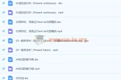 初一英语语法初步探索 孙玲 语法入门精讲课程