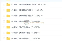 2027高三高考数学 阿不一轮导数专题 提前学课程