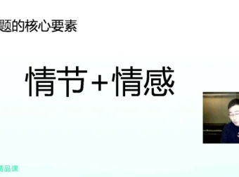 包君成中考语文冲刺班：真题精讲与作文押题，附学霸文言文讲义
