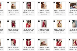【微秘圈】宝儿茹圣诞小肚兜付费写真合集