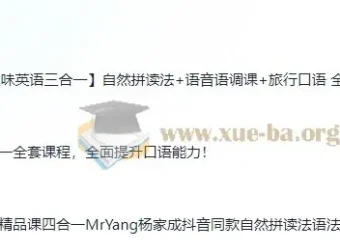 杨家成英语课程合集：十合一全套+精品课四合一+趣味英语三合一