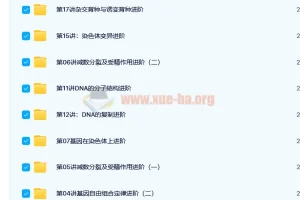 陆薇薇高二生物必修2目标满分班 人教版遗传与进化精讲