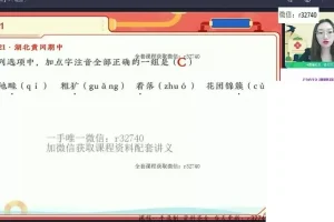 柳宁初一语文尖端A+班2022暑假课程全套资料