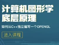 计算机图形学底层原理：从C++手写OpenGL模拟库入门