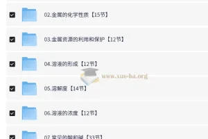 爆笑化学课堂 动画课：初中化学趣味动画精讲