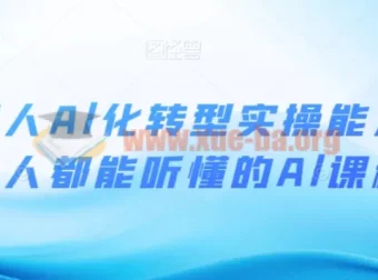 互联网人AI化转型实操课 人人都能听懂的AI进阶指南